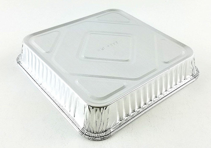 HFA 4048-35-500 8" x 1.25" Square Foil Cake Pan