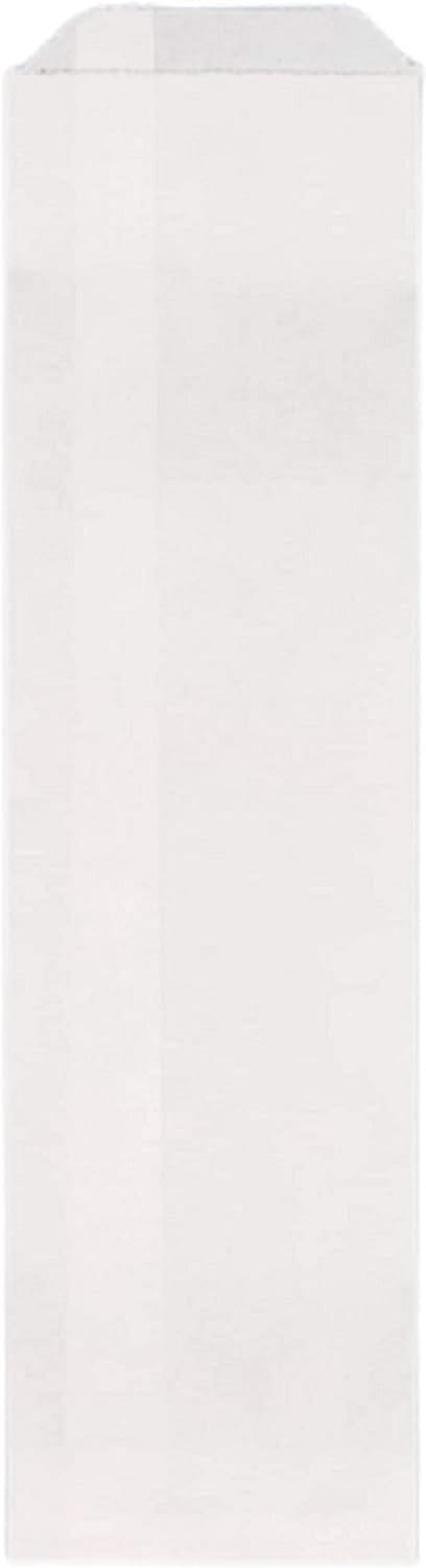 Fischer 4MG White Silverware Bag 2.75" x 10"