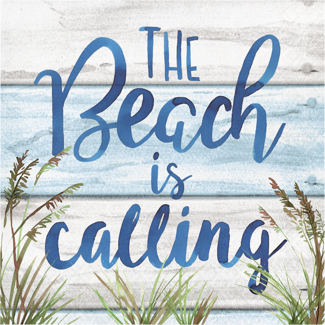 Creative Converting 13" X 13" Seaside Summer Lunch Napkins