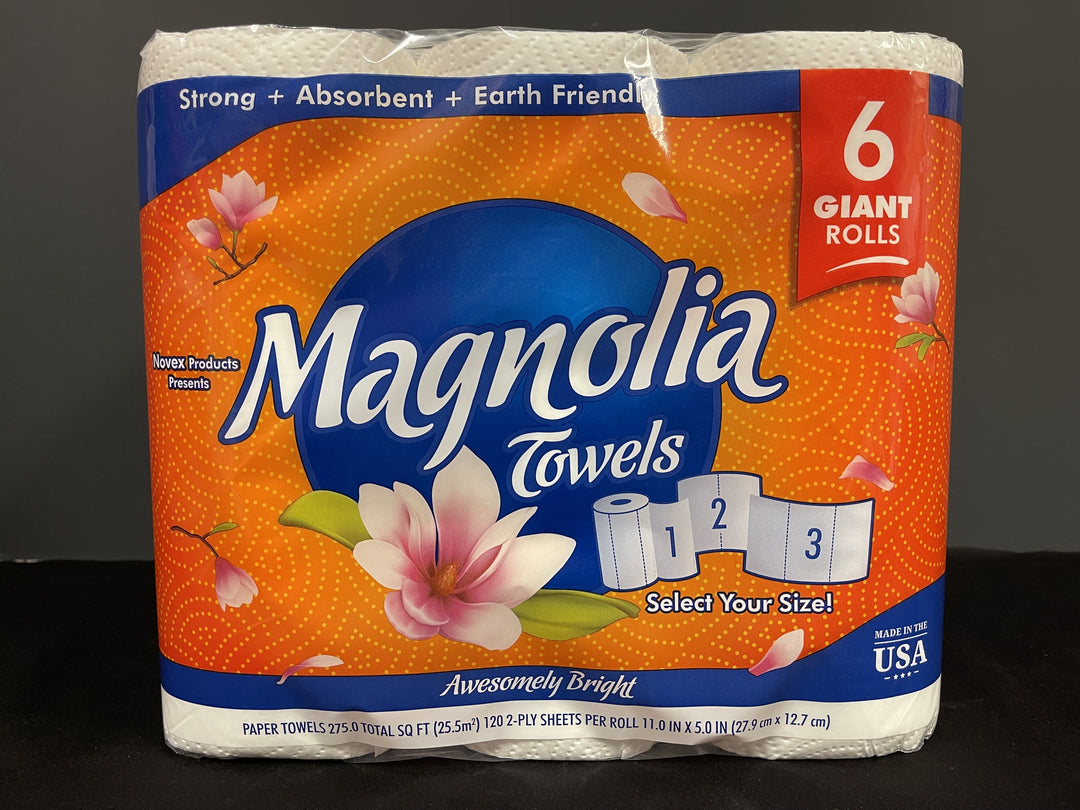 Magnolia T001 White Kitchen Roll Paper Towels