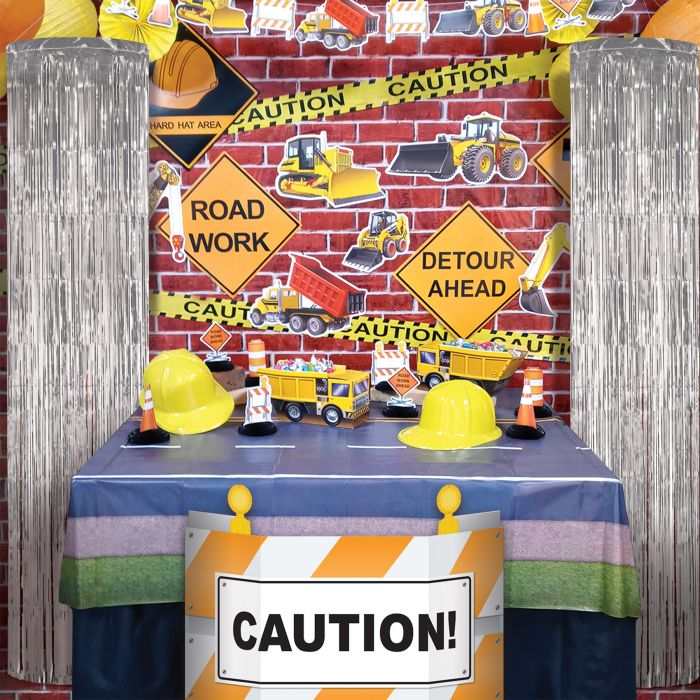 Beistle 50515-S 8' x 1' Silver Metallic Column