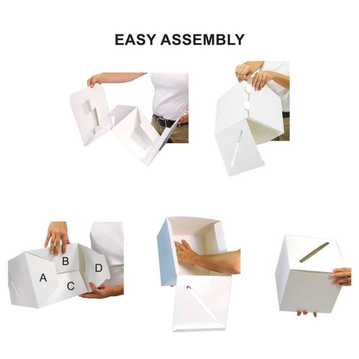 Beistle 54002-GD 9" x 9" Gold Card Box