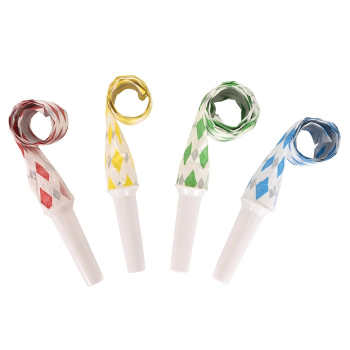 Beistle Party Blowouts 4 Count Assorted Colors 16 Inch