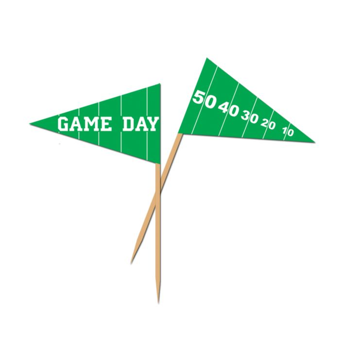 Beistle 60106 2.5" Game Day Football Picks 50 Count
