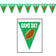 Beistle 50056 12' Game Day Football Pennant Banner