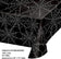 Creative Converting 54" X 108" Halloween Metallic Webs Plastic Table Covers
