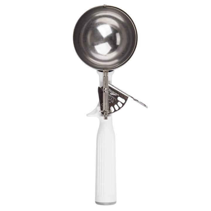 Vollrath 47139 Size 6 Disher White 5-1/3 oz