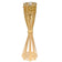 Beistle 50840 11.5" Tabletop Bamboo Torch  with Candle