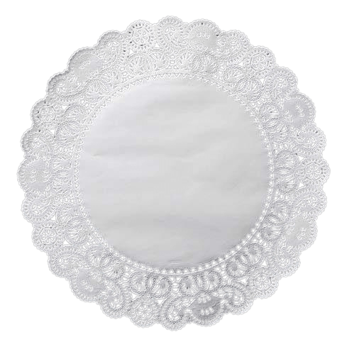 Paterson 5" Lace Doily White