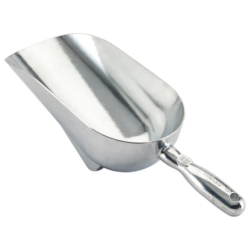 Winco AS-58 58 Oz Aluminum Scoop