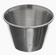 Browne Foodservice 515059 2.5 oz Stainless Steel Sauce Cup