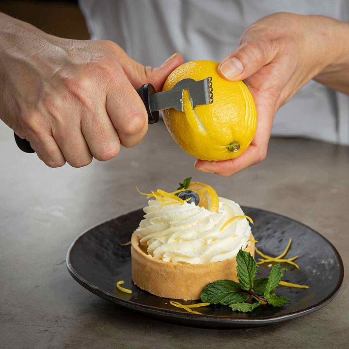 Tablecraft 10990 Perfect Grip Lemon Zester / Peeler