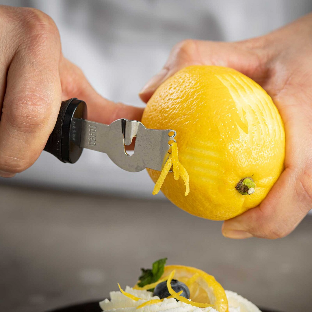 Tablecraft 10990 Perfect Grip Lemon Zester / Peeler