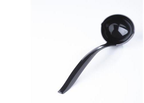 Sabert UBK36LADLPP Black 4 oz Ladle