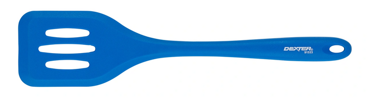 Dexter 91533 COOL BLUE 11.5" Silicone Slotted Turner Dexter