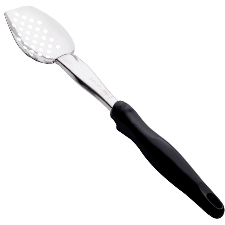 Vollrath 64138 13.5" Heavy Duty Stainless Steel 3 Sided Perforated Basting Spoon