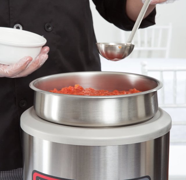 Vollrath 78184 7.25 qt Stainless Steel Vegetable Inset