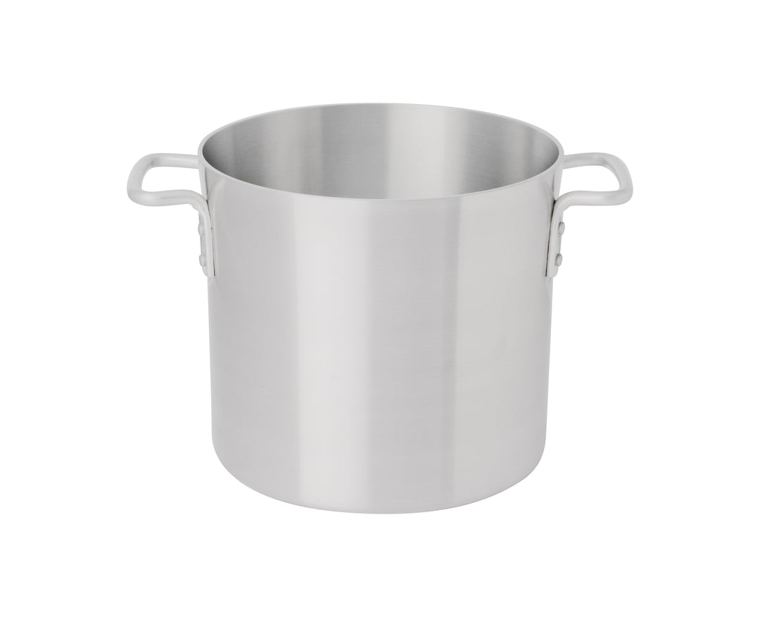 Browne Foodservice 5813108 8 qt Standard Weight Aluminum Sauce Pot