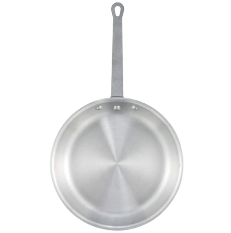 Winco AFP-7A Aluminum Fry Pan, Gladiator, Natural Finish 7"