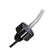 Spill-Stop 320-01 Whiskey Gate Clear/Black Collar Pourer 12/Pack