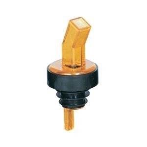 Amber Screened Bottle Pourers (313-06) 12/Bag