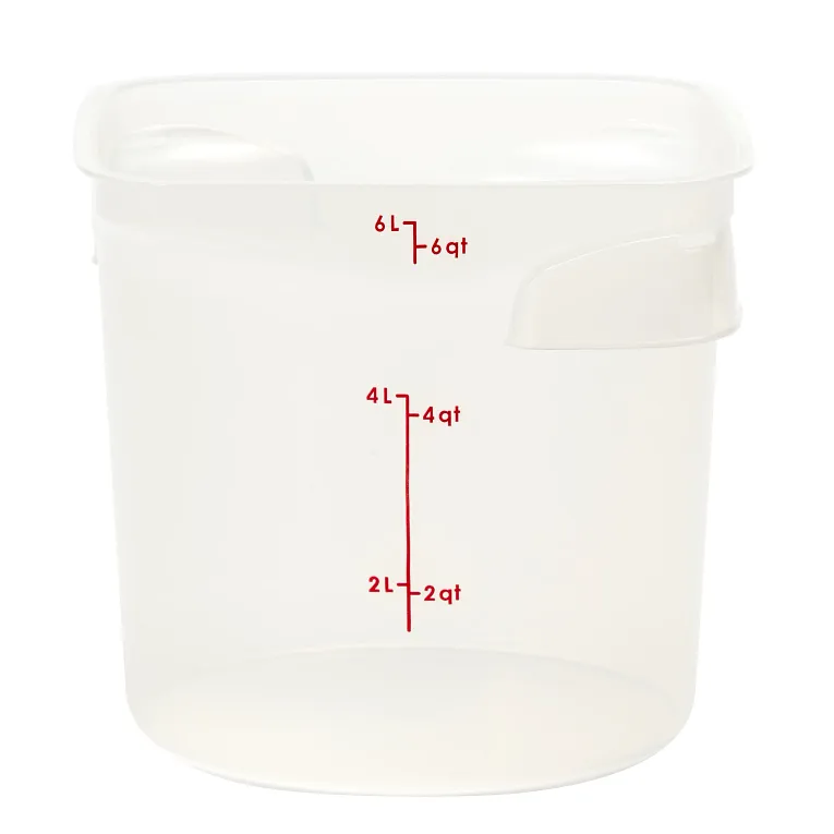 Cambro FreshPro CamRounds 6RFSPROPP190 6 qt Round Container Only