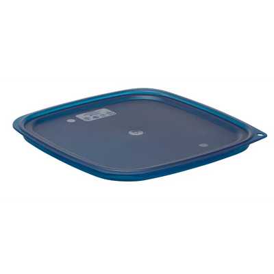 Cambro SFC12FPPP267 FreshPro Camsquares Blue Square Easy Seal Lid for 12, 18 and 22 qt Food Containers