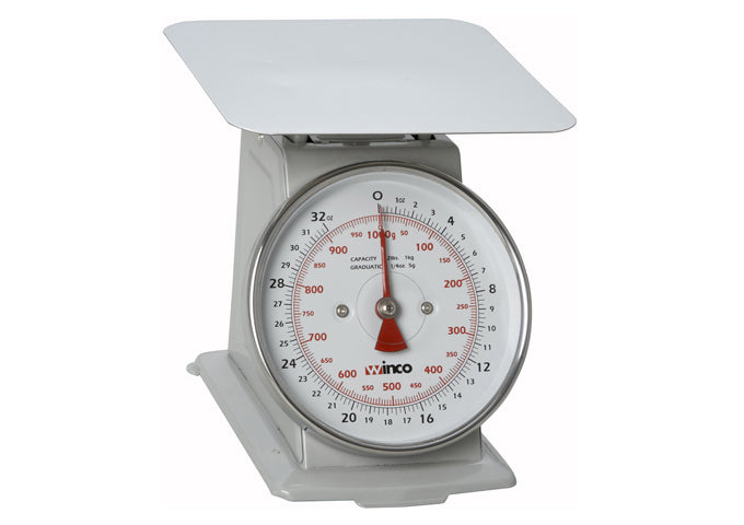Winco SCAL-62 2# Dial Receiving Scale