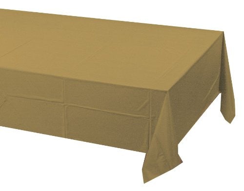 54" X 108" Gold Paper Table Covers