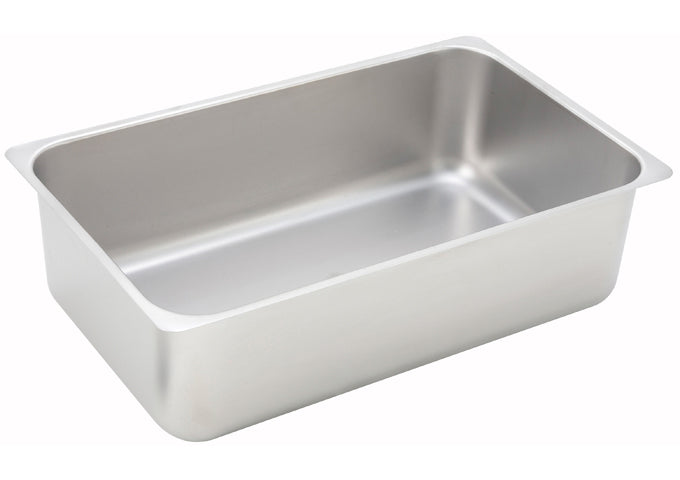 Winco C-WPP Full Size Stainless Steel Spillage Water Pan
