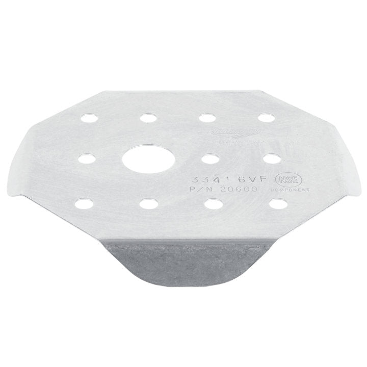 Vollrath Super Pan V 20600 1/6 Size Stainless Steel Perforated False Bottom
