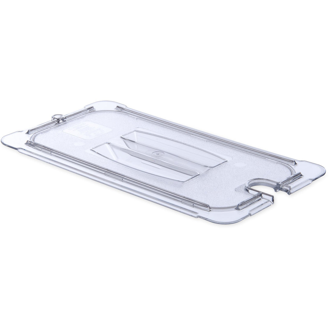 Carlisle StorPlus 10271U07 Clear Notched 1/3 Size Insert Pan Lid