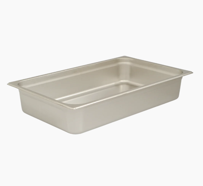 Browne Foodservice 22004 Full Size 4" Stainless Steel Steam Table Pan