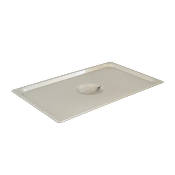 Browne 575528 Full Size Stainless Steel Solid Insert Pan Cover