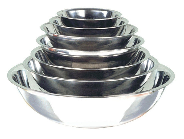 Adcraft Stainless Steel Mirror Finish Mixing Bowl 3.5 Quart