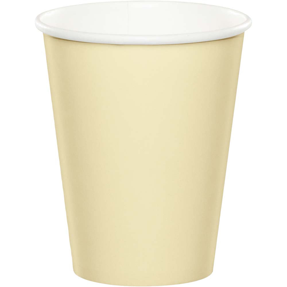 Creative Converting 9 oz Ivory Paper Cups