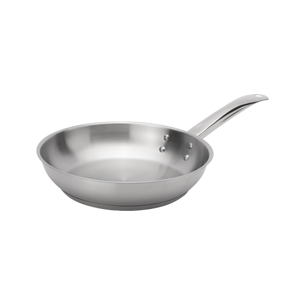 Browne Foodservice 5734051 11" Stainless Steel Fry Pan