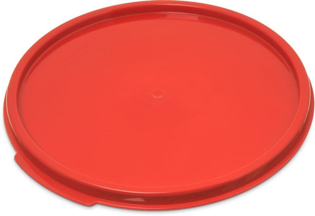 Carlisle 6-8 Qt Round Lid Red Storplus (10772-05)