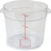 Carlisle 6 Qt Round Clear Container Storplus (10765-07)