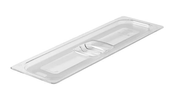 Rubbermaid FG141P00CLR Long Cover for 1/2 Size Food Pan