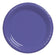 Creative Converting 7" Round Purple Plastic Plates