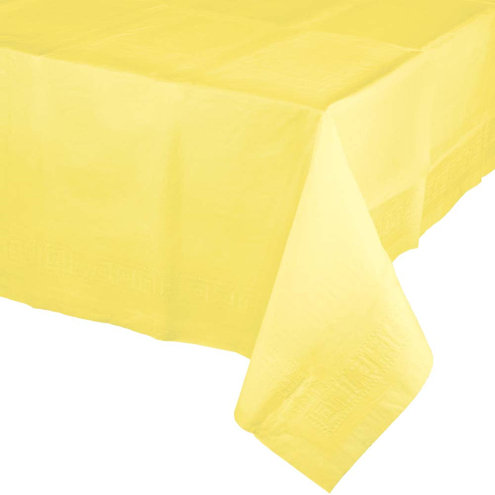 Creative Converting 54" X 108" Mimosa Plastic Table Covers