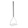 Tablecraft 7424 24" Stainless Steel Square Potato Masher