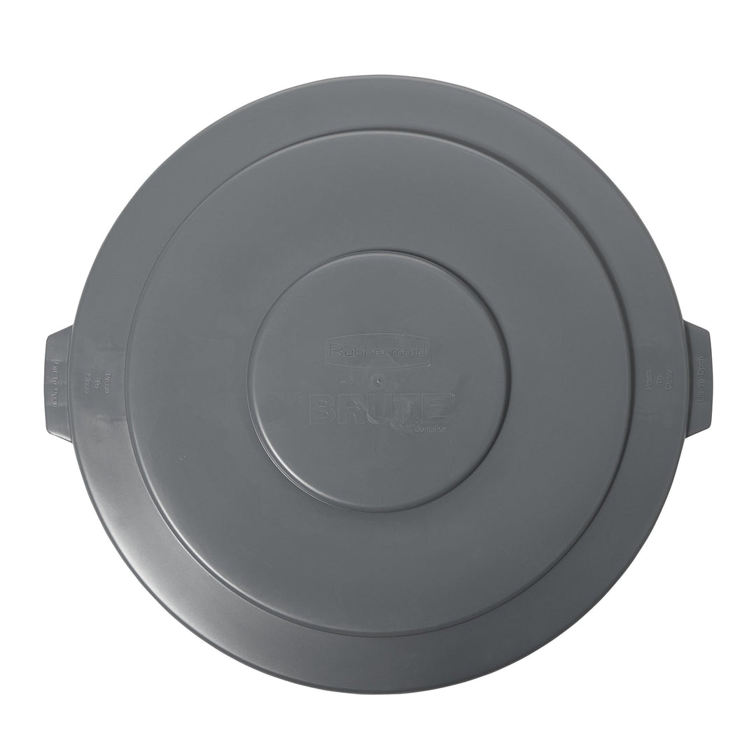 Rubbermaid Round Gray Lid for 32 Gal Brute