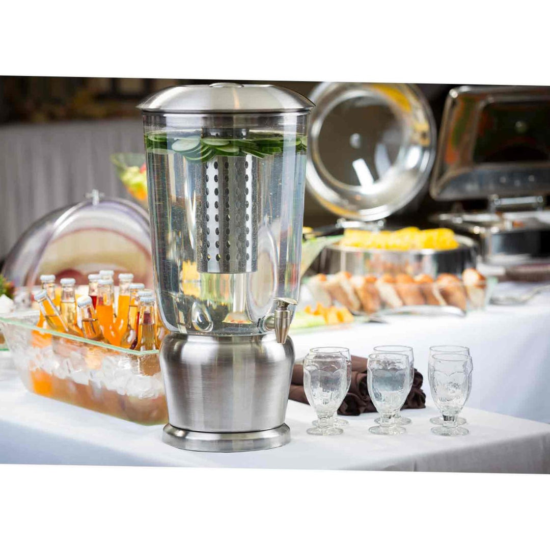 Tablecraft 85 5 Gallon Beverage Dispenser Stainless Steel
