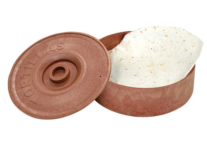 Winco PTW-8 8.5" Thermal Tortilla Server With Lid