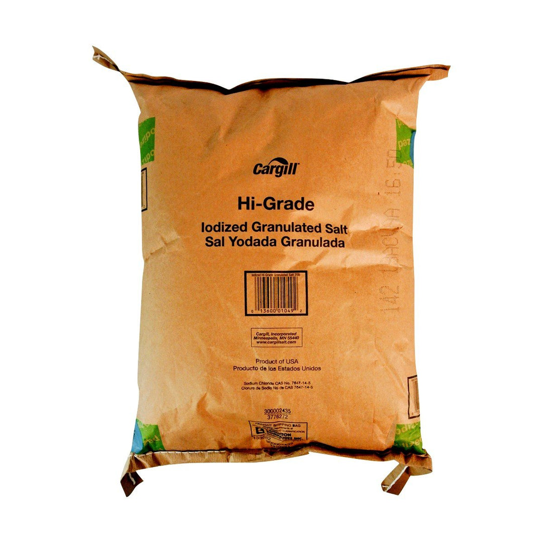 25 Pound Hi Grade Iodized Granulated Salt