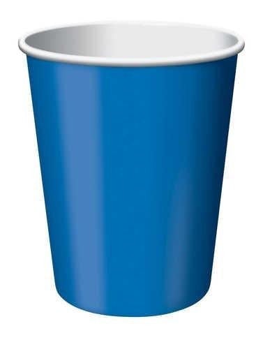 9 Oz Cobalt Blue Paper Cups