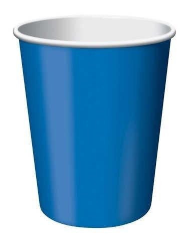 Creative Converting 9 Oz Cobalt Blue Paper Cups