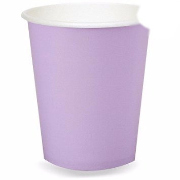 Creative Converting 9 Oz Luscious Lavender Paper Cups
